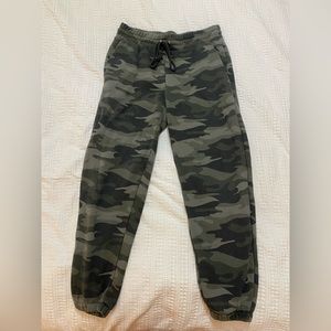 Camo sweatpants from Target